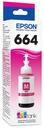 Botella de Tinta EcoTank Epson 664 Magenta 70ml (T664320-AL)