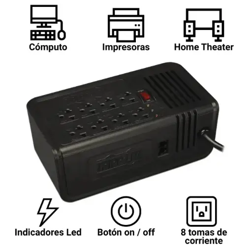 [VR2008R] REGULADOR DE 2000VA CON SUPRESION DE  