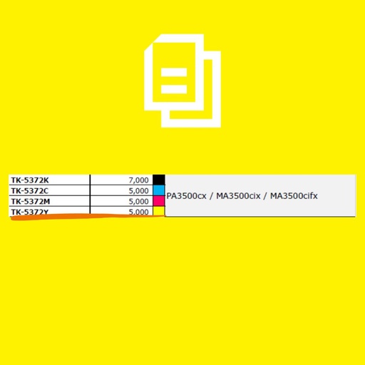 [1T02YJAUS0] TONER KYOCERA TK-5372 AMARILLO P/MA3500C IX/MA3500CIFX 