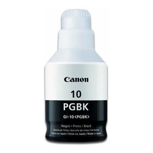 [3382C001AA] Botella De Tinta Canon Gi-10 Pgbk Negra/3382c001aa
