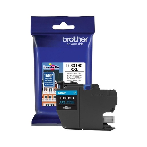 [LC3019C] TINTA CYAN P/MFCJ5330DW/MFCJ6530DW 1500 PAGINAS DE RENDIMIENTO 