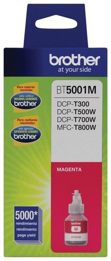[BT5001M] Botella de Tinta Brother BT5001M Magenta, 5000 Páginas